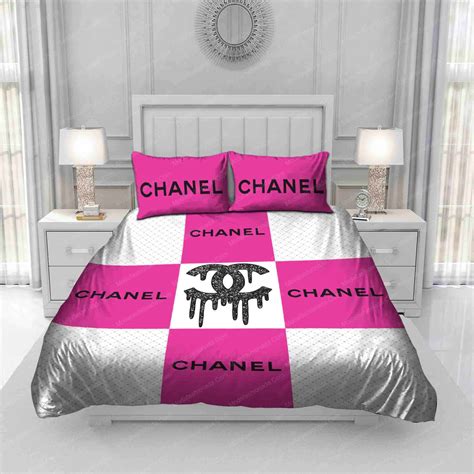 bed chanel|chanel comforter sets queen.